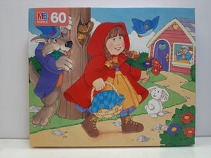 Milton Bradley 60 Pieces Storybook Puzzle-Little Red Riding Hood - Masolut Superstore