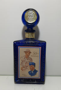 J. W. Dant American Legion 50th Anniversary Commemorative Bourbon Decanter