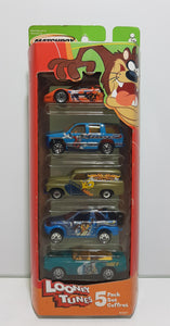 Matchbox 2003 5-pack - Looney Tunes (Red/green Pack - Daffy Duck, Bugs Bunny, Tweety, Taz, Wile E. Coyote)