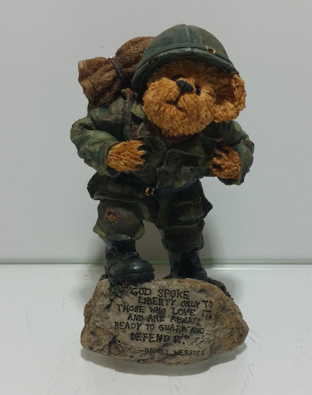 Boyds Bears G.I. Bruin…Stand Up For Freedom Retired 228387