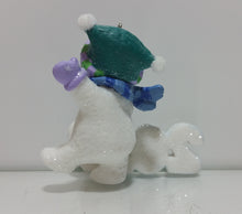 Load image into Gallery viewer, Hallmark Keepsake Christmas Ornament 2019 Year Dated Frosty Fun Decade Snowman
