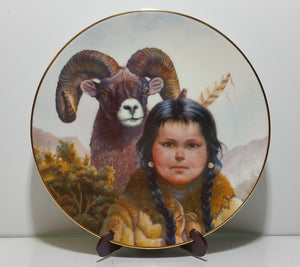 Vague Shadows "Noble Companions" Plate by Gregory Perillo