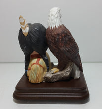 Load image into Gallery viewer, Brave and Free Bust Figurine, Native American Child with Eagle Gregory Perillo
