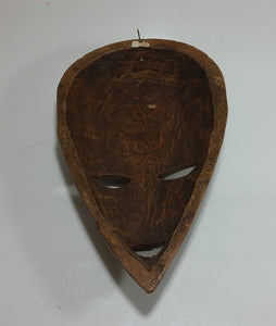 Hand Carved Wooden Mask