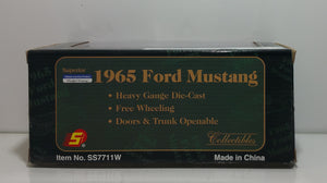 Superior Collectibles 1/24 Scale SS7711W - 1965 Ford Mustang