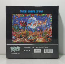 Load image into Gallery viewer, Santa&#39;s Coming to Town Holiday Christmas 1000 Piece Jigsaw Puzzle
