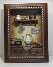 Load image into Gallery viewer, Country Kitchen Shadow Box 16&quot; x 12&quot;
