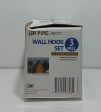 Load image into Gallery viewer, Robe and Towel Single Hook Kit by Pipe Decor Heavy Duty DIY Style
