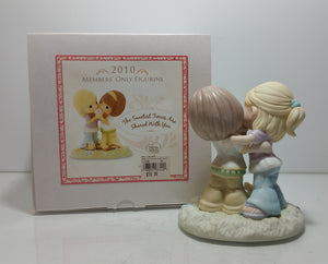 Precious Moments 2010 Collectors' Club MOF "The Sweetest Times Are Shared with You" Figurine