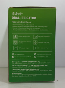 iTeknic IK-PCA004 Water Flosser Dental Oral Irrigator for Teeth Clean