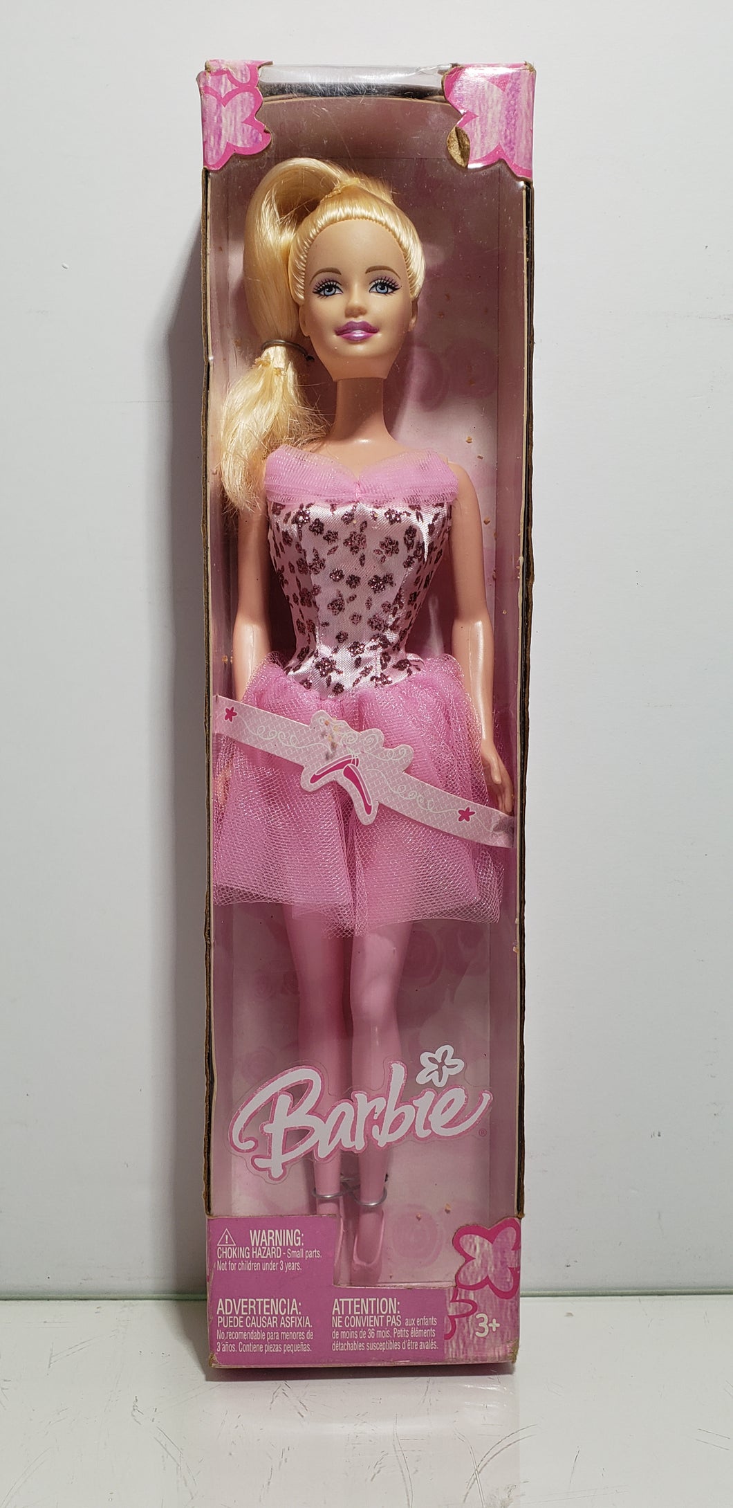 Mattel Barbie My First Ballet Pink Ballerina Blonde Doll