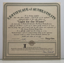 Load image into Gallery viewer, Rockwell&#39;s Colonial: The Rarest Rockwells &quot;Light for the Winter&quot;
