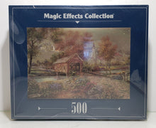 Load image into Gallery viewer, Magic Effects Collection Razzberry Creek Crossing Puzzle 500 Pics
