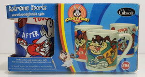Looney Tunes Extreme Sports 4 pc Mugs Set