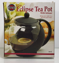 Load image into Gallery viewer, Norpro Eclipse 6-Cup Teapot
