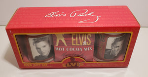 Elvis Presley The Original Hot Cocoa 2 Mug Gift Set