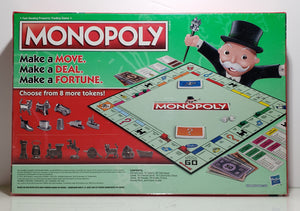 Monopoly 2017 Traditional Look Board Game with Bonus 16 Different Tokens Including Thimble, Boot and Wheelbarrow!