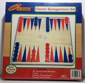 Wood'N Things Classic Backgammon Set