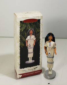 Hallmark Christmas Ornament Barbie Native American Doll