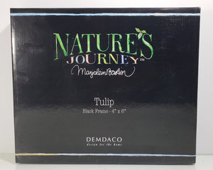 Demdaco Nature's Journey Tulip Black Frame, 4x6