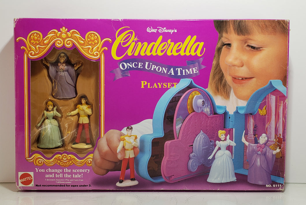1992 Cinderella Once Upon a Time Playset