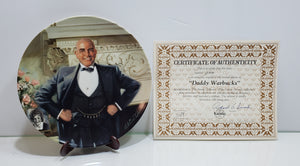 Norman Rockwell's "Daddy Warbucks" Collector Plate