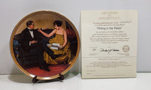 Load image into Gallery viewer, Norman Rockwell&#39;s &quot;Flirting in the Parlor&quot; Collector Plate
