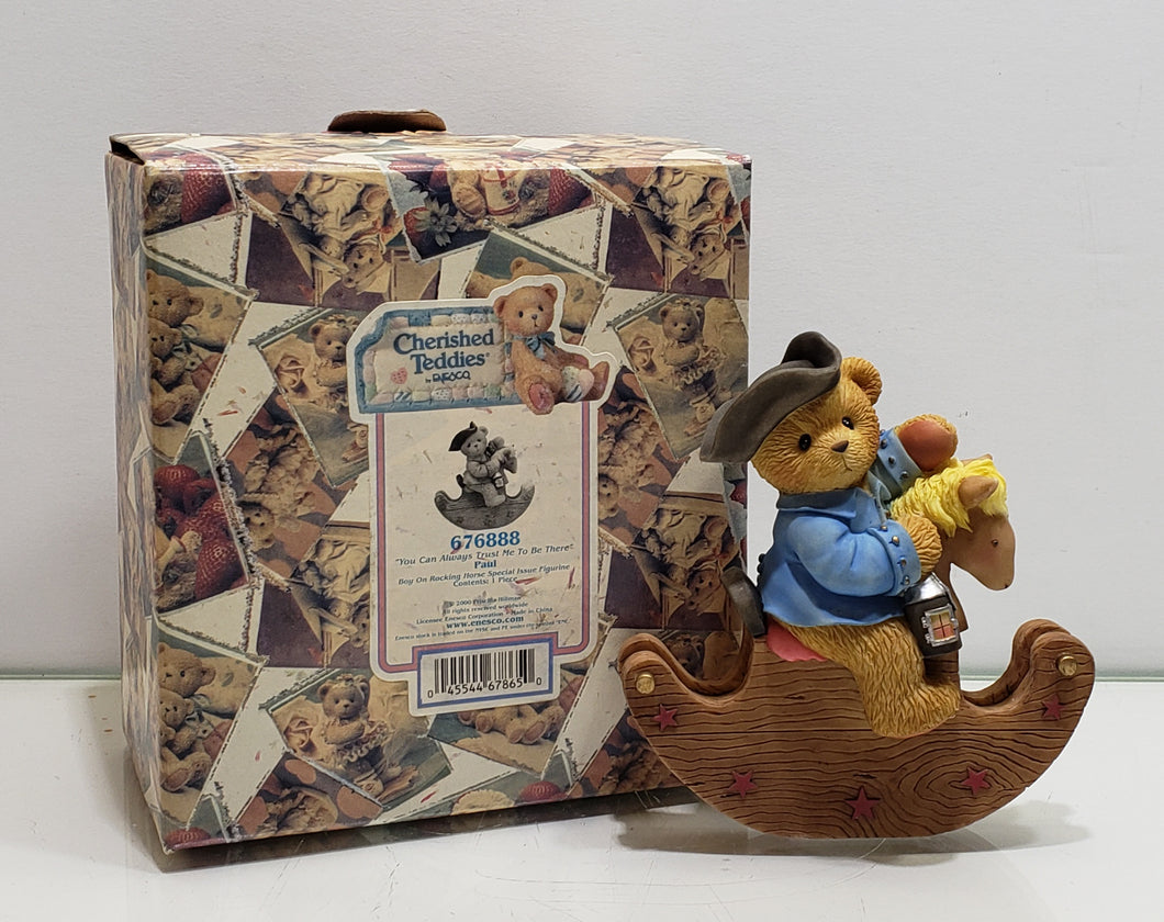 Cherished Teddies………. Paul… You Can Always Trust Me To Be There