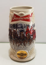 Load image into Gallery viewer, 2014 Budweiser &quot;Holiday Lane&quot; Beer Stein

