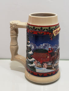 2003 Budweiser "Old Towne Holiday" Beer Stein