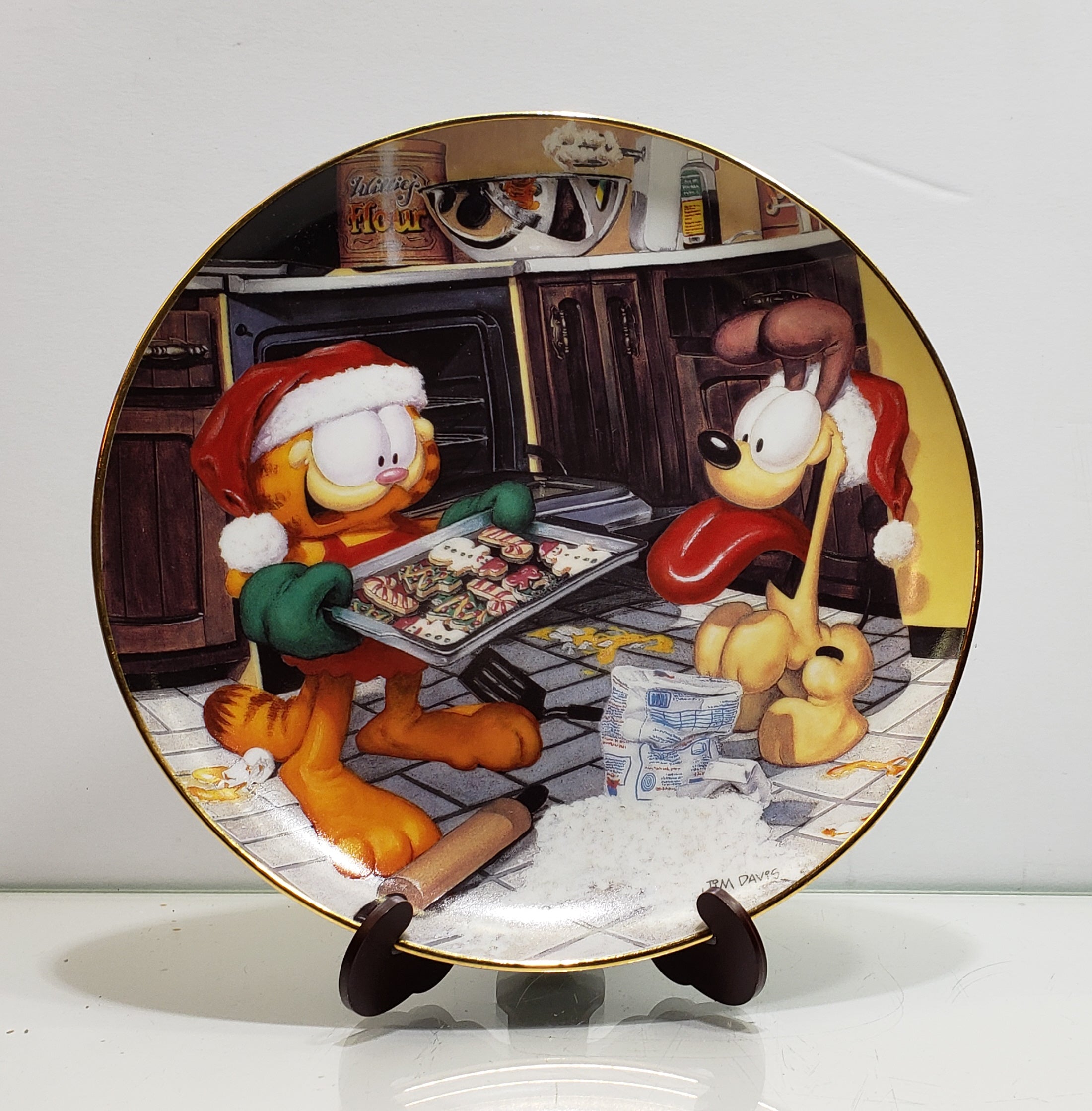 Garfield collector plates fashion