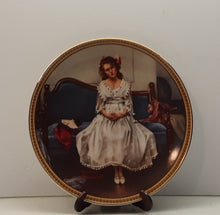 Load image into Gallery viewer, Knowles Norman Rockwell Waiting at the Dance Collectible plate 1983 5th plate in Rediscovering Women Series
