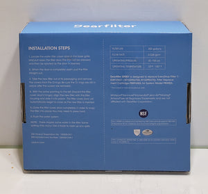 Dearfilter Refrigerator Water Filter Compatible with W10295370A,EDR1RXD1,Edr1rxd1b Filter 1