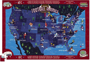 Creek Football America Jigsaw Puzzle & Matching Poster (200 Piece)