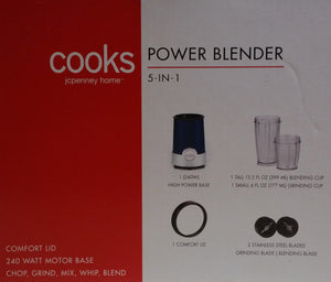 Cook's 5-in -1 Power Blender & Grinder - Masolut Superstore