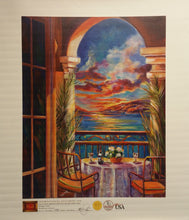 Load image into Gallery viewer, Rendezvous at Sunset, Print on Canvas by Ginger Cook - Masolut Superstore
